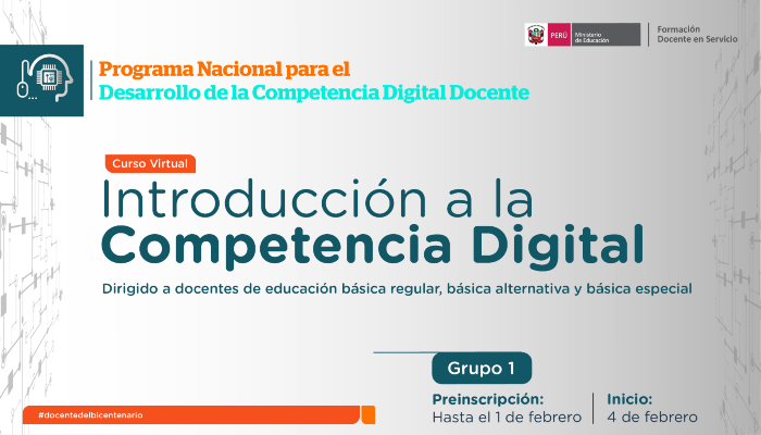 Introducción a la competencia digital - Edición 2020
