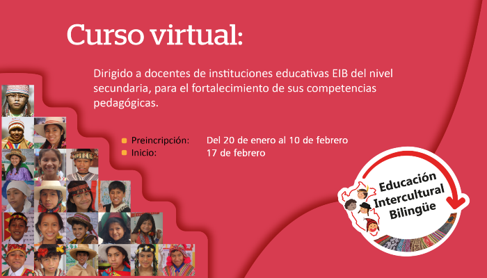 Curso Virtual "La EIB en Educación Secundaria" II convocatoria