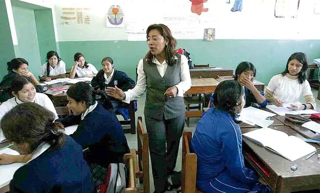 Cuánto gana un profesor en Perú, nombrado y contratado de colegio estatal